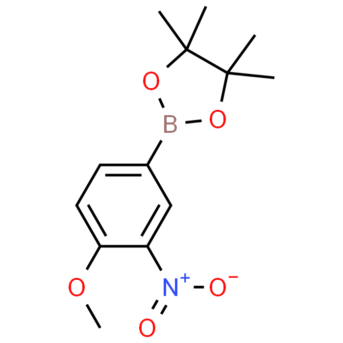 2-(4-Methoxy-3-nitrophenyl)-4,4,5,5-tetramethyl-1,3,2-dioxaborolane