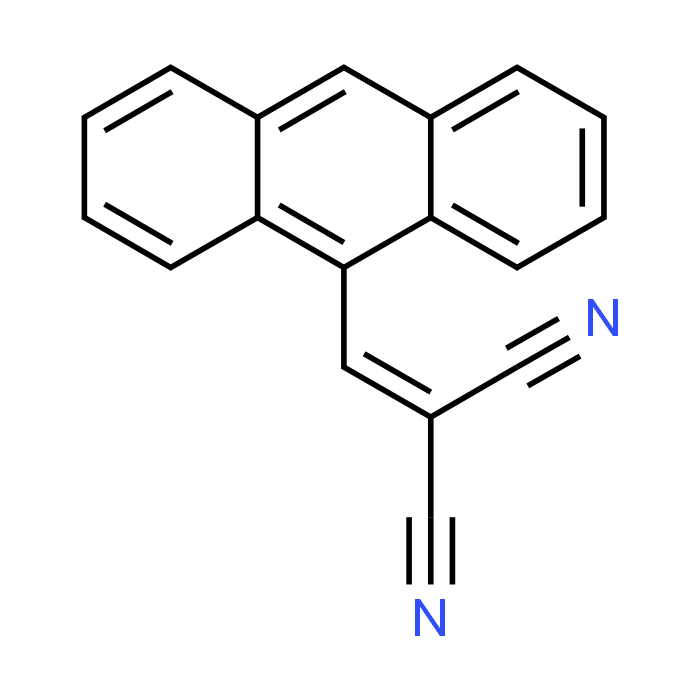 2-(Anthracen-9-ylmethylene)malononitrile