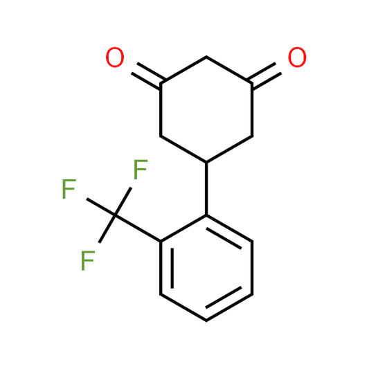 5-(2-(Trifluoromethyl)phenyl)cyclohexane-1,3-dione