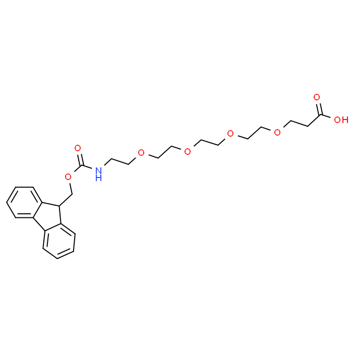 1-(9H-Fluoren-9-yl)-3-oxo-2,7,10,13,16-pentaoxa-4-azanonadecan-19-oic acid