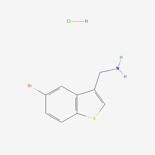 (5-Bromobenzo[b]thiophen-3-yl)methanamine hydrochloride