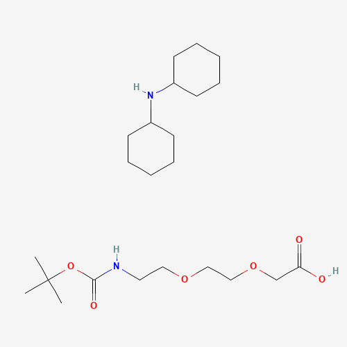 2-[2-(Boc-amino)ethoxy]ethoxyacetic acid (dicyclohexylammonium) salt