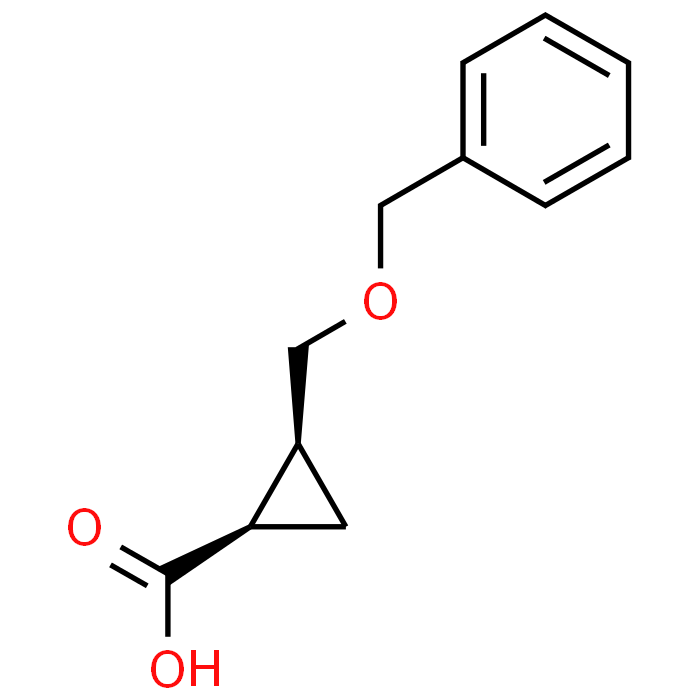 (1R,2R)-2-((Benzyloxy)methyl)cyclopropane-1-carboxylic acid
