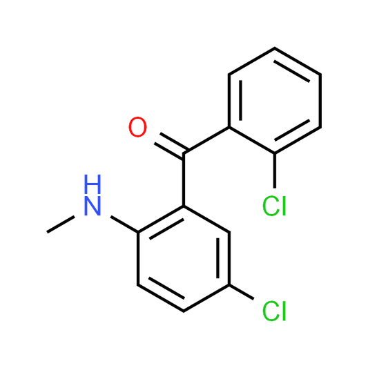(5-Chloro-2-(methylamino)phenyl)(2-chlorophenyl)methanone