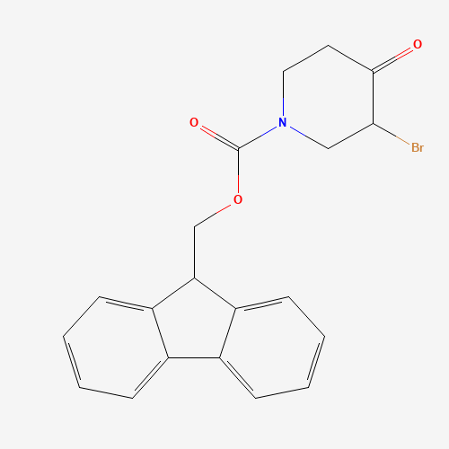 (9H-Fluoren-9-yl)methyl 3-bromo-4-oxopiperidine-1-carboxylate