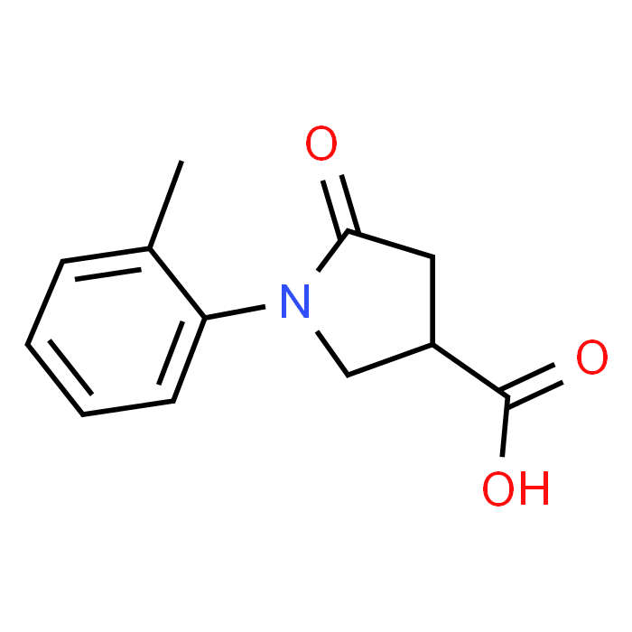 5-Oxo-1-(o-tolyl)pyrrolidine-3-carboxylic acid