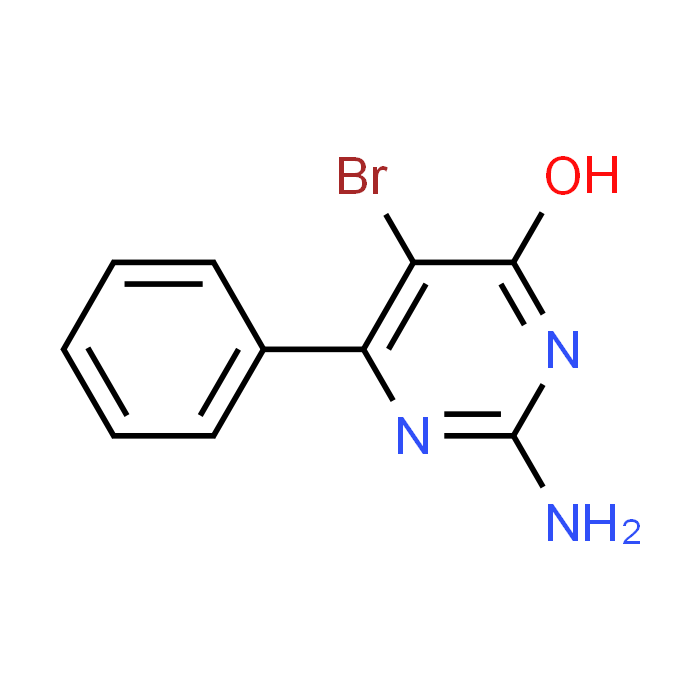 2-Amino-5-bromo-4-hydroxy-6-phenylpyrimidine
