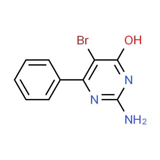 2-Amino-5-bromo-4-hydroxy-6-phenylpyrimidine