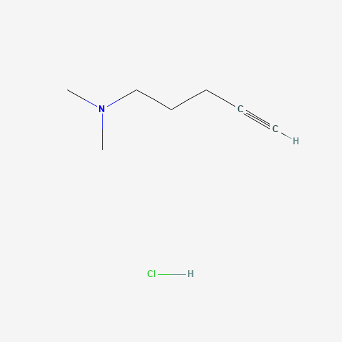 Dimethyl(pent-4-yn-1-yl)amine hydrochloride