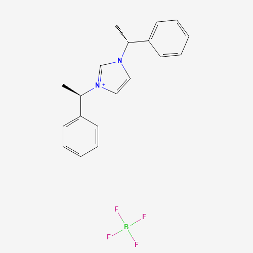 1,3-Bis((R)-1-phenylethyl)-1H-imidazol-3-ium tetrafluoroborate - Achmem