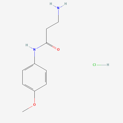 3-Amino-N-(4-methoxyphenyl)propanamide HCl
