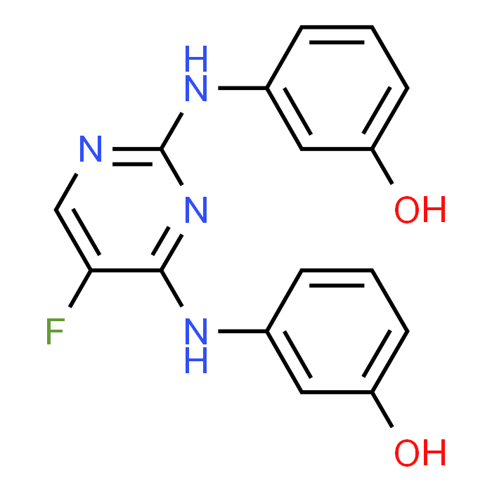 3,3'-((5-Fluoropyrimidine-2,4-diyl)bis(azanediyl))diphenol