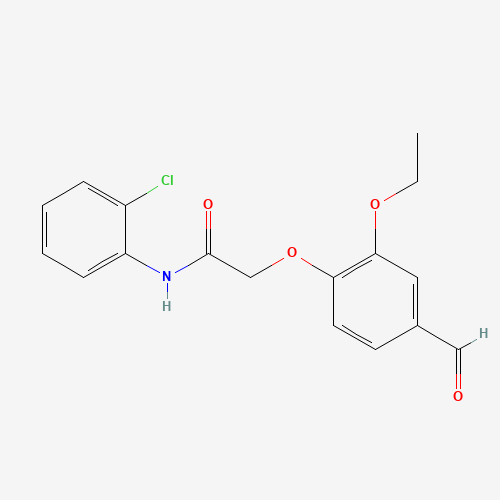 N-(2-Chlorophenyl)-2-(2-ethoxy-4-formylphenoxy)acetamide