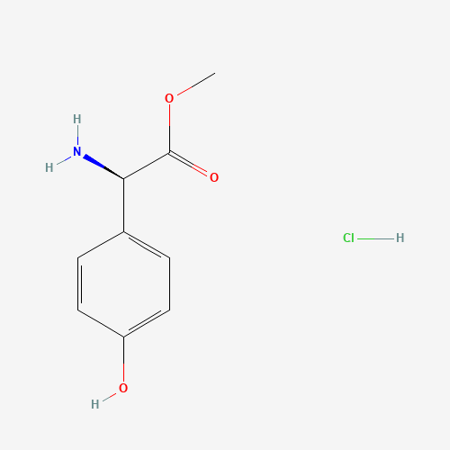 (R)-Methyl 2-amino-2-(4-hydroxyphenyl)acetate hydrochloride