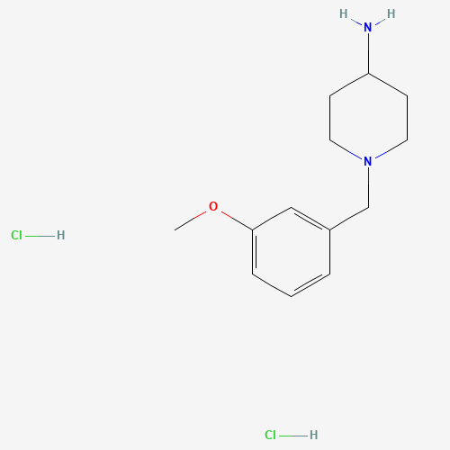 1-(3-Methoxybenzyl)piperidin-4-amine dihydrochloride