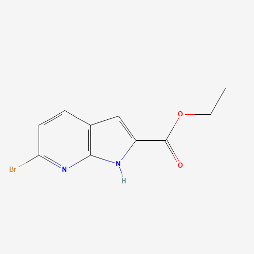 Ethyl 6-bromo-1H-pyrrolo[2,3-b]pyridine-2-carboxylate