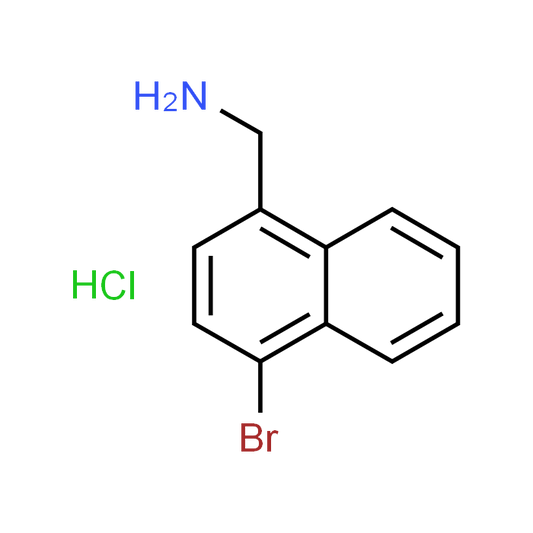 (4-Bromonaphthalen-1-yl)methanamine hydrochloride