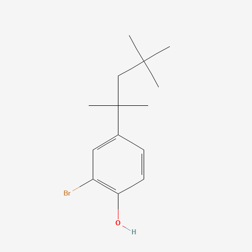 2-Bromo-4-(2,4,4-trimethylpentan-2-yl)phenol