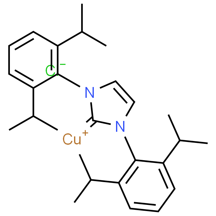 [1,3-Bis(2,6-diisopropylphenyl)imidazol-2-ylidene]copper chloride