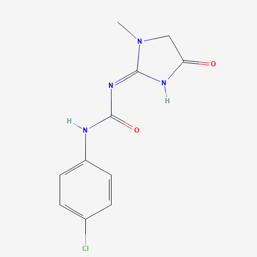 1-(4-Chlorophenyl)-3-(1-methyl-4-oxo-4,5-dihydro-1H-imidazol-2-yl)urea