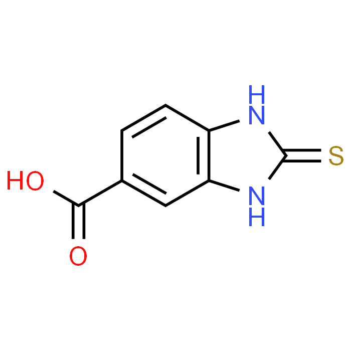 2-Mercapto-5-benzimidazolecarboxylic Acid