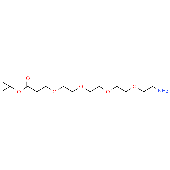 tert-Butyl 1-amino-3,6,9,12-tetraoxapentadecan-15-oate