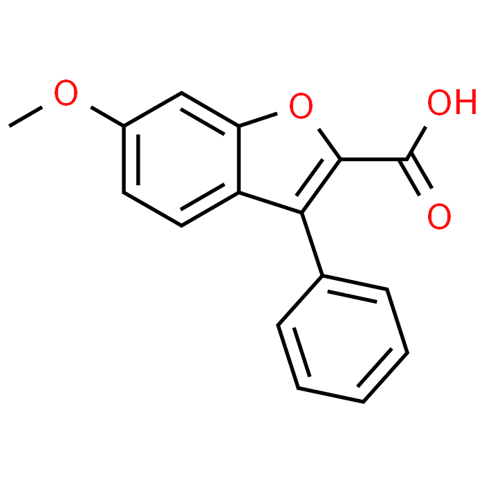 6-Methoxy-3-phenyl-1-benzofuran-2-carboxylic acid