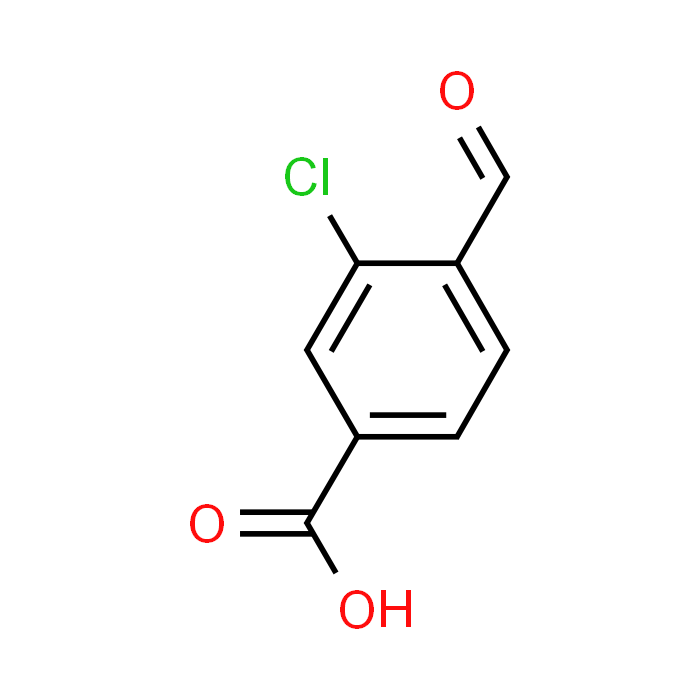 3-Chloro-4-formylbenzoic acid