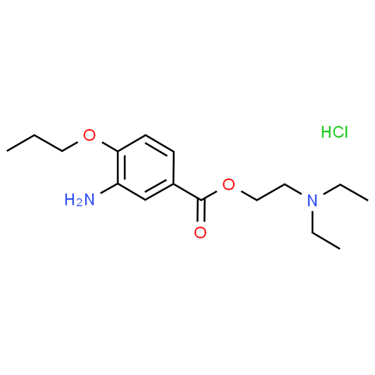 2-(Diethylamino)ethyl 3-amino-4-propoxybenzoate hydrochloride