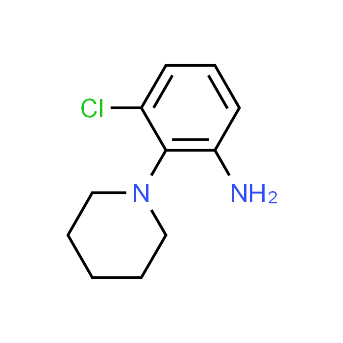 3-Chloro-2-(piperidin-1-yl)aniline