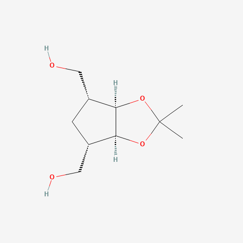 ((3aR,4R,6S,6aS)-rel-2,2-Dimethyltetrahydro-4H-cyclopenta[d][1,3]dioxole-4,6-diyl)dimethanol