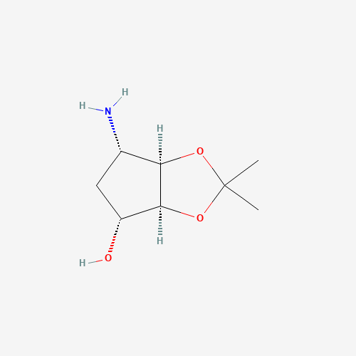 (3aS,4R,6S,6aR)-6-Amino-2,2-dimethyltetrahydro-3aH-cyclopenta[d][1,3]dioxol-4-ol