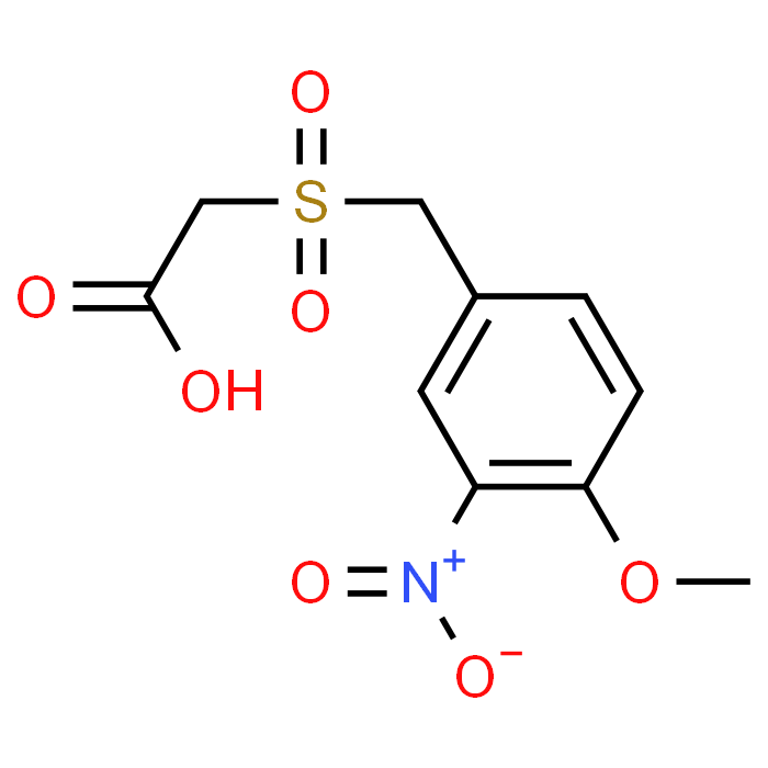 2-((4-Methoxy-3-nitrobenzyl)sulfonyl)acetic acid