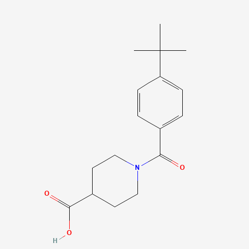 1-(4-(tert-Butyl)benzoyl)piperidine-4-carboxylic acid