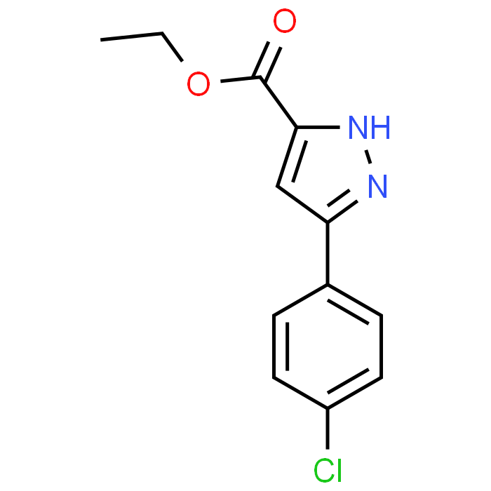 5-(4-Chlorophenyl)-2H-pyrazole-3-carboxylic acid ethyl ester