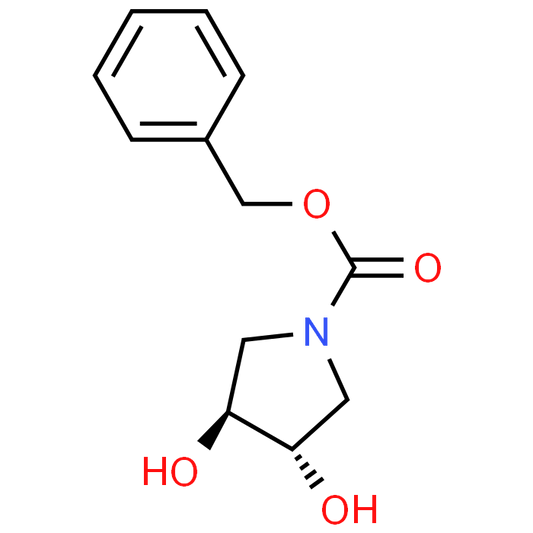 (3S,4S)-Benzyl 3,4-dihydroxypyrrolidine-1-carboxylate