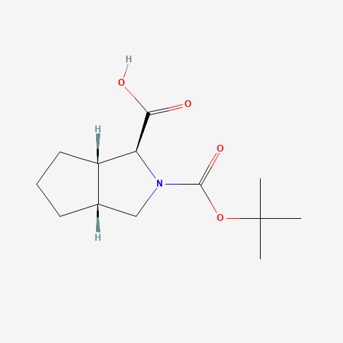 (1S,3aR,6aS)-2-(tert-Butoxycarbonyl)octahydrocyclopenta[c]pyrrole-1-carboxylic acid