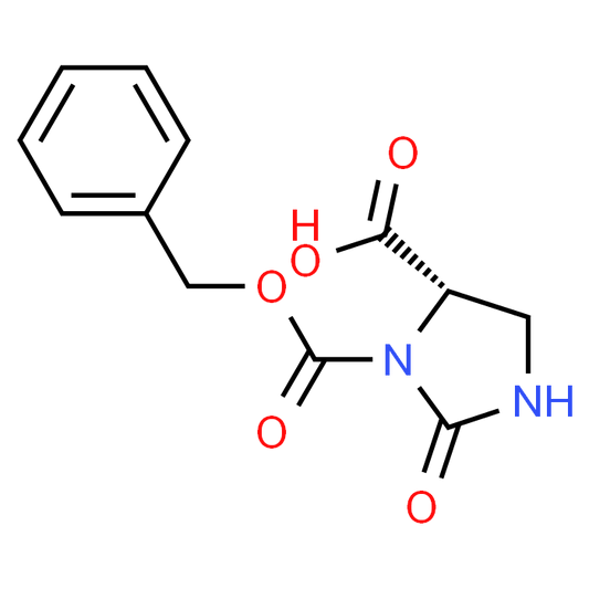 (S)-3-((Benzyloxy)carbonyl)-2-oxoimidazolidine-4-carboxylic acid
