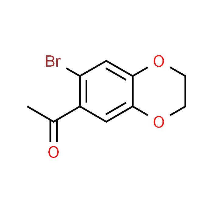 1-(7-Bromo-2,3-dihydrobenzo[b][1,4]dioxin-6-yl)ethanone