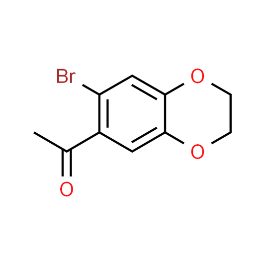 1-(7-Bromo-2,3-dihydrobenzo[b][1,4]dioxin-6-yl)ethanone