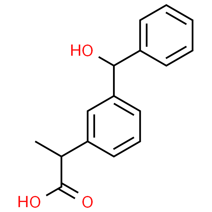 2-(3-(Hydroxy(phenyl)methyl)phenyl)propanoic acid