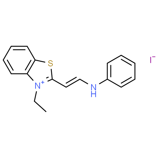 3-Ethyl-2-(2-(phenylamino)vinyl)benzo[d]thiazol-3-ium iodide