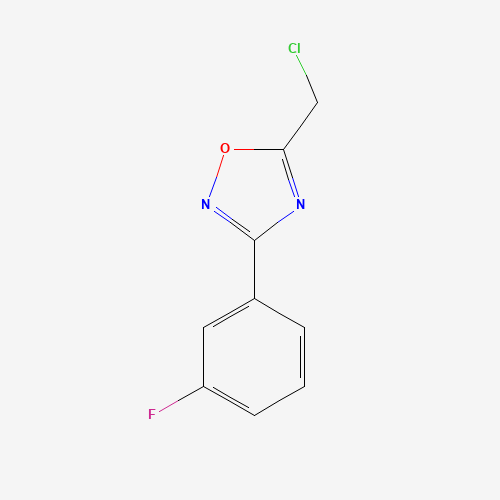 5-(Chloromethyl)-3-(3-fluorophenyl)-1,2,4-oxadiazole