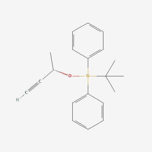 1,1'-[(1,1-Dimethylethyl)[[(1S)-1-methyl-2-propyn-1-yl]oxy]silylene]bis[benzene]
