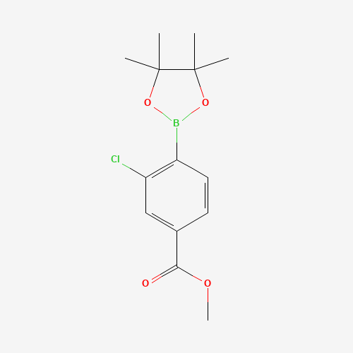 Methyl 3-chloro-4-(4,4,5,5-tetramethyl-1,3,2-dioxaborolan-2-yl)benzoate