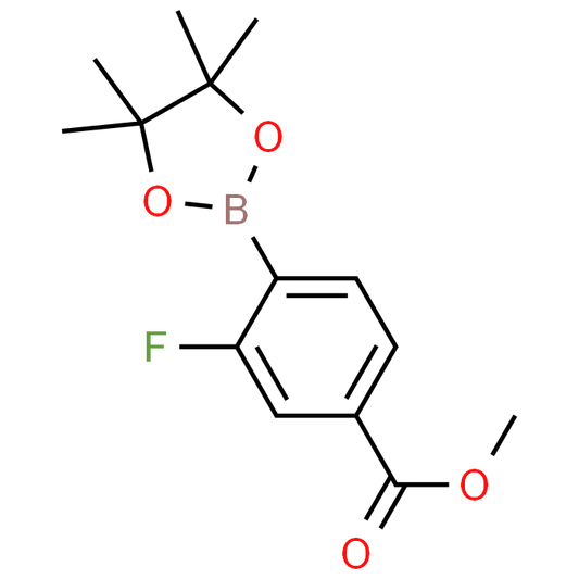 Methyl 3-fluoro-4-(4,4,5,5-tetramethyl-1,3,2-dioxaborolan-2-yl)benzoate