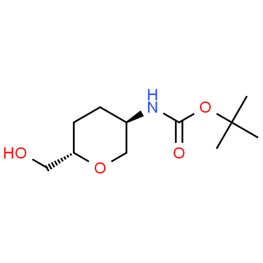 tert-Butyl ((3R,6S)-6-(hydroxymethyl)tetrahydro-2H-pyran-3-yl)carbamate