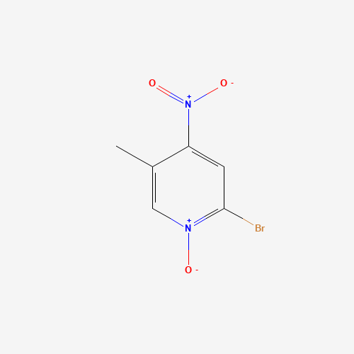 2-Bromo-5-methyl-4-nitropyridine 1-oxide