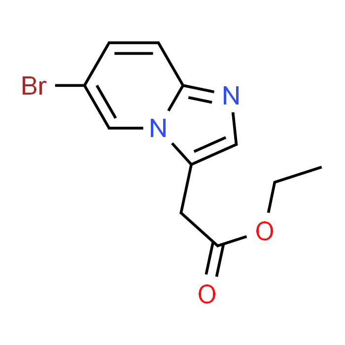 Ethyl 2-(6-bromoimidazo[1,2-a]pyridin-3-yl)acetate