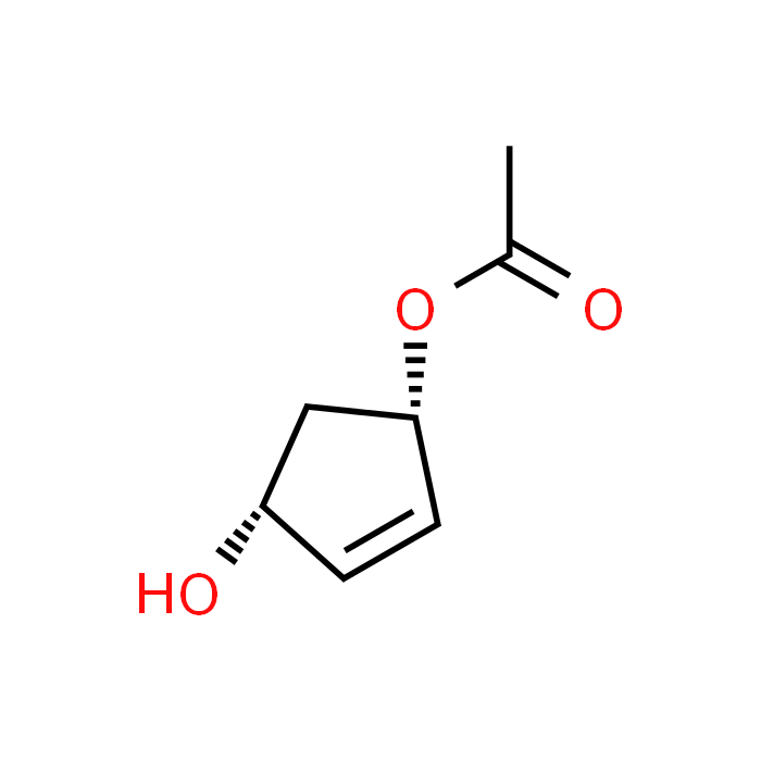 (1R,4S)-4-Hydroxycyclopent-2-en-1-yl acetate